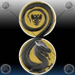 2 x 1oz GERMANIA 5 Mark 2020 (Germania Beasts: FAFNIR GEMINUS) BU